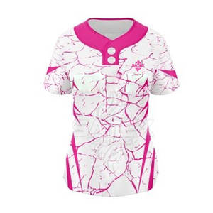 Uniformes de Softbol Sublimados Personalizados de Primera Calidad, Transpirables, de Secado Rápido, Impresión a Todo Color, Colores y Tallas Personalizadas, 100% Poliéster - Product Image 2