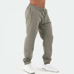 Pantalones de chándal de lona atléticos informales de moda para hombre, pantalones de entrenamiento ecológicos, ropa de calle cómoda y elegante para - Product Image 1