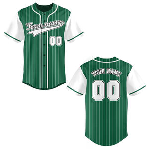 Maillots de baseball cousus avec votre numéro de nom de qualité supérieure, nouveau style de maillots de baseball à prix bon marché pour hommes - Product Image 6