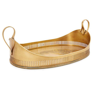 Plat à riz en aluminium argenté tendance, luxe moderne, hôtels et tables de mariage, plat à salade, passe au lave-vaisselle - Product Image 4