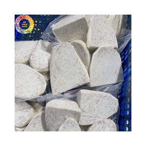 Iqf taro taro ปอกเปลือกด้วยขี้ผึ้งสีเหลืองแช่แข็งด้วยเนื้อสีทองเหมาะสำหรับการต้มทอดหรือจานของหวาน - Product Image 6