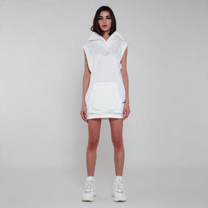 Sudadera con Capucha Holgada para Hombre, Camiseta Deportiva sin Mangas para Correr y Trotar, Hecha de Poliéster/Algodón - Product Image 2