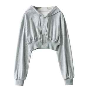 BLIZ SPORTS WEAR Women's Light Blue Regular <b>Zip</b>-<b>Up</b> Fleece Long Sleeve Casual Knitted 100% Cotton Autumn Wear - Product Image 6