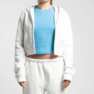 Cozy Women's Crop Hoodies Sudadera de mujer elegante | Sudaderas con capucha de moda para Mujer | Sudaderas con capucha de mujer de alta calidad - Product Image 5