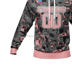 Sudaderas con Logotipo Personalizado al por Mayor, MOQ Bajo, Fabricante OEM, Impresión Serigráfica, Sudadera de Algodón y Felpa, Lisa, Unisex, Estilo Urbano - Product Image 4