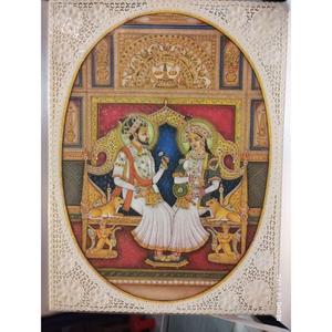 Pinturas Únicas Pintadas a Mano Creadas para Inspirar y Decorar Interiores con una Expresión Artística Creativa y Atractiva de la India - Product Image 4