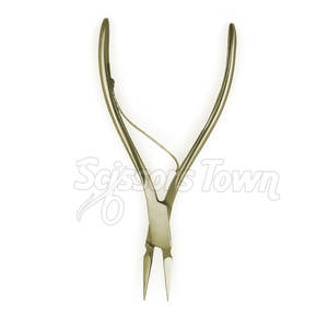 Vente chaude de haute qualité pince à échardes de racine en acier inoxydable matériel nouveauté pince à échardes de racine fabriquée au Pakistan - Product Image 1