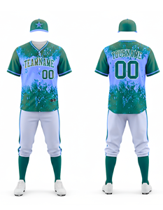 Uniformes de baseball personnalisés haute performance-Maillots et pantalons sublimés respirants de qualité professionnelle - Product Image 5