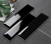 Tuiles de métro les plus tendances 75x300mm 10mm murs de cuisine modernes en céramique brillante dans les projets de logement mondiaux en céramique approuvée