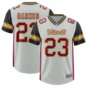 Jersey de Fútbol Americano Unisex, Talla Grande, Diseño Bordado, Nombre del Equipo Personalizado, Patrón 3D Corto, 100% Deportivo - Product Image 5