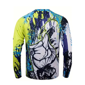 เสื้อตกปลาแขนยาวระบายอากาศได้ดีสำหรับผู้ชายเสื้อตกปลาแขนยาว - Product Image 2