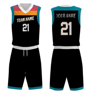 Vêtements de sport d'extérieur en polyester de haute qualité, meilleur design, uniforme de basket-ball personnalisé - Product Image 1