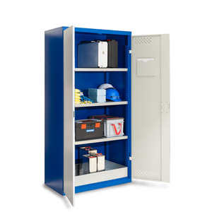Armadio chimico Easy CS 103, con porte a battente, incl. vasca di fondo e 3 ripiani E - Product Image 1
