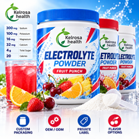 Poudre d'électrolytes pour boisson sportive, complément nutritionnel OEM, poudre d'hydratation avec magnésium pour la santé intestinale