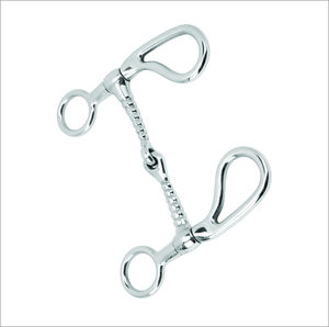 บิตม้าเพลแฮมแบบใหม่ สแตนเลส พร้อมสายบังเหียนคู่ อุปกรณ์ขี่ม้าแบบอังกฤษ - Product Image 6