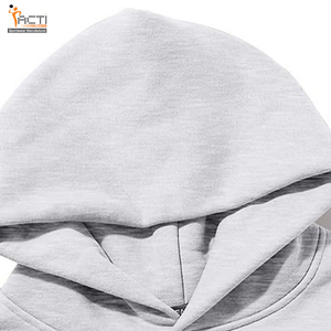 2025 Sudaderas con capucha de mezcla de algodón básicas con logotipo personalizado Venta al por mayor Sudaderas con capucha de gran tamaño Sudaderas con capucha ligeras de gran tamaño - Product Image 3