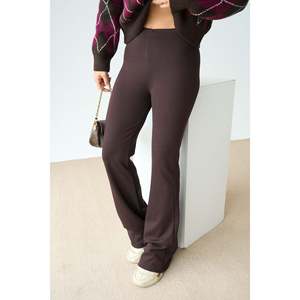 Brown <b>Flared</b> <b>Leggings</b> - Product Image 2
