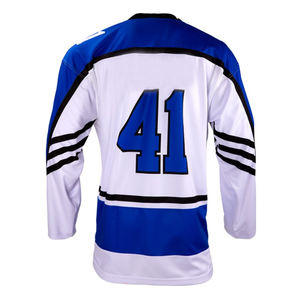 Vêtements de sport Offre Spéciale Maillot de hockey Broderie personnalisée Logo Maillot de l'équipe d'entraînement de hockey Maillot de hockey sur glace par sublimation - Product Image 2