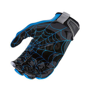 Gants de réception américains durables avec des paumes en cuir à haute adhérence pour l'entraînement de football et les matchs - Product Image 2