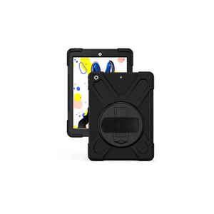 Étui robuste Netzy Heavy Duty Defender pour iPad 10.2 (8e génération) iPad Pro 11, coque de tablette en TPU silicone résistante aux chocs, porte-stylet - Product Image 2