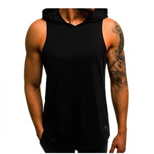 2025 Offre Spéciale personnalisé tricoté Style décontracté plaine couleur unie Fitness débardeur haute qualité hommes musculation course en gros - Product Image 2