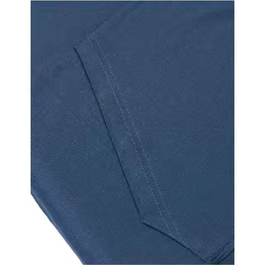Sudadera con Capucha Personalizada para Hombre, Manga Larga, 100% Algodón, Transpirable, Antiarrugas, de Secado Rápido, Diseño de Color Sólido, Sudadera de Alta Calidad - Product Image 5