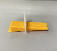 Entretoise de nivellement de haute qualité Système de nivellement de carreaux Clip PP 1.5MM 100 Pcs/sac Entretoise de carreaux