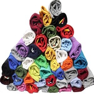 Camiseta de manga corta con cuello redondo de 180gsm para hombre, camiseta informal con estampado en relieve transpirable de secado rápido para mujer - Product Image 2