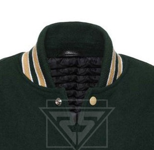Lettermen Winter Men <b>Coats</b> Embroidery Shiny <b>Black</b> Varsity Jacket Detachable Hood Winter Made in Pakistan - Product Image 5
