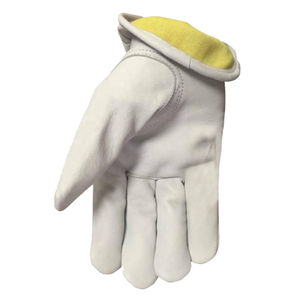 High Quality Leather Cut5 lined <b>Gloves</b> Custom Logo Safety Leather Outdoor Work Winter <b>Gloves</b> Use for Driving Purpose Daily Use - Product Image 6