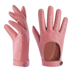 Gants de conduite pour hommes en cuir respirant, personnalisés, de haute qualité, à doigts complets, élégants, pour l'extérieur, toutes saisons - Product Image 1