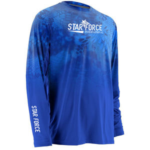 Upf50 Sun Protection Long Sleeve Uv Men's <b>Fishing</b> <b>Hoodies</b> Custom Performance Hooded Rash Guards <b>Fishing</b> Shirts With Mask - Product Image 3