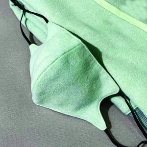 Sudadera con Capucha Personalizada para Hombre, Forro de Satén, Bordada, con Bolsillo Canguro, de Felpa, con Abertura Lateral - Product Image 6