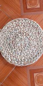 เสื่อผักตบชวาธรรมชาติ 100%&แผ่นรองจานโดย Vigifarm สําหรับของใช้ในครัวเรือน ของตกแต่ง - Product Image 5