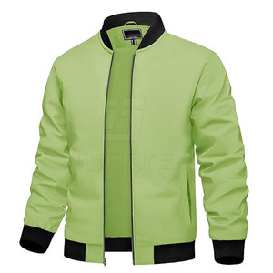 <b>Casual</b> Winter Wear <b>Men</b> Bomber <b>Jacket</b> Fashion Outerwear <b>Lightweight</b> Windproof Daily Wear <b>Men's</b> <b>Jackets</b> - Product Image 1