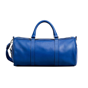 Luxury Fashionable Genuine Leather Waterproof <b>Travel</b> <b>Duffel</b> <b>Bag</b> with Zipper Closure and Custom Logo Belt Pattern Design - Product Image 3