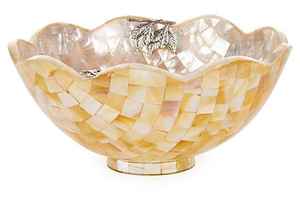 Bol à chocolat en incrustation d'os fait à la main de haute qualité fabriqué à la main en Inde motif rond pour soupe de riz fabriqué en Inde - Product Image 2