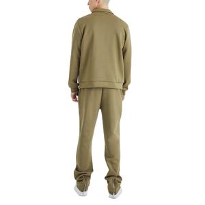 Ropa deportiva de diseño de moda para hombre, conjunto de 2 piezas, sudadera con cremallera y pantalones de chándal, ropa informal para hombre, ropa superior, precio al por mayor, MOQ bajo - Product Image 3