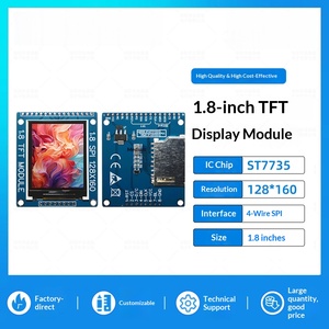 <span class=keywords><strong>Display</strong></span> <span class=keywords><strong>LCD</strong></span> TFT FYX da 1,8 Pollici, Modulo ST7735 SPI a 16 Pin, Schermo a Colori 128x160 per Elettronica Fai-da-Te, Compatibile con MCU STM32 51 - Product Image 2