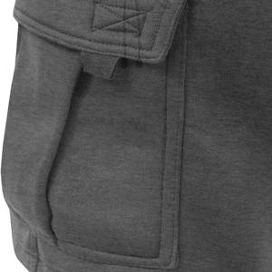 Pantalones de algodón de peso pesado personalizados, ropa de calle de lana lisa, pantalones cortos para correr para hombre, ropa deportiva, pantalones cortos de gimnasio con cordón Cargo para correr - Product Image 6