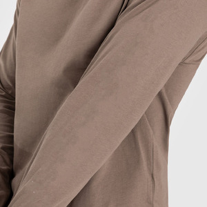 Offre Spéciale MMA Rash Guard sur mesure Simple plaine longue Gym Shorts tissu de Compression couleur unie BJJ Rash Guard pour la vente en ligne - Product Image 6