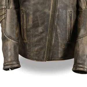 Nouvelle veste de moto élégante pour l'hiver, course, col montant, broderie, logo frontal, motif de lettres - Fabriqué au Pakistan, haute qualité - Product Image 6