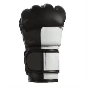 Gants de combat MMA professionnels à vendre en gros, gants de grappling en cuir avec logo personnalisé, gants de boxe en matériau PU - Product Image 2