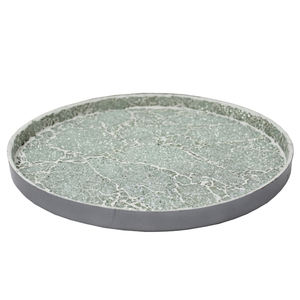 Commande en gros de plaque de fer ronde écologique noir or articles de service pour la saint-valentin plaque décorative murale grossiste - Product Image 4