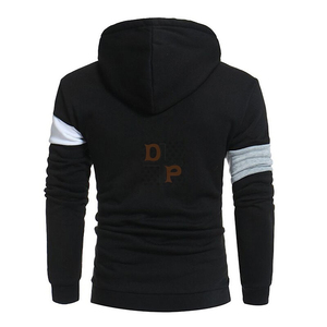 2026 personalizado hombres Casual Hip Hop Streetwear sudaderas con capucha sólido sombreros pulóver sudaderas otoño OEM servicio liso teñido - Product Image 5