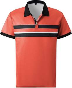 Maillot de basket-ball en polyester pour hommes Chemise imprimée de logo personnalisé avec motif uni pour hommes pour polos maille vierge de sublimation - Product Image 1