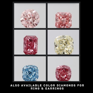 Boucles d'oreilles en diamant de laboratoire en or 14 carats de 1.05 ct Boucles d'oreilles en or massif avec diamant pour un anniversaire de fiançailles ou un cadeau de mariage pour elle - Product Image 5