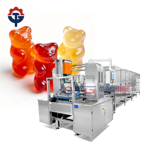 Công nghiệp tự động Gummy kẹo dây chuyền sản xuất đầy đủ tự động Jelly kẹo máy làm cho sản xuất thực phẩm - Product Image 1
