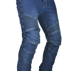 Pantalones de Protección para Motociclismo, Negros, de Mezclilla, sin Mangas, Transpirables, Ajustados, OEM, para Uso en Carretera, HIKE IMPEX CT-5 - Product Image 3