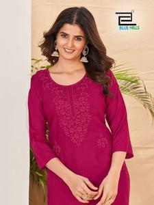 Neue exklusive schöne 14 KG Chikankari <span class=keywords><strong>Kurtis</strong></span> für Frauen Beste Qualität Frauen <span class=keywords><strong>Kurtis</strong></span> Kaufen Sie zum günstigen Preis